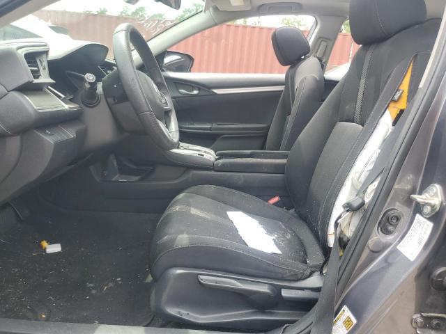 19XFC1F31HE205631 - 2017 HONDA CIVIC EX GRAY photo 7