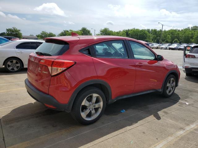 3CZRU6H3XJM731220 - 2018 HONDA HR-V LX RED photo 3
