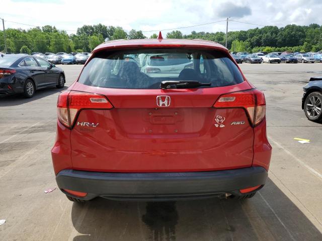 3CZRU6H3XJM731220 - 2018 HONDA HR-V LX RED photo 6