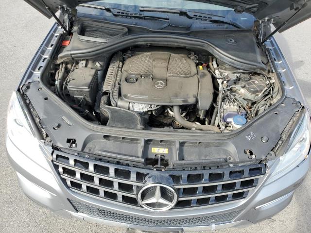4JGDA5HB6DA204637 - 2013 MERCEDES-BENZ ML 350 4MATIC GRAY photo 12