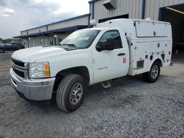 1GB3KZCG8CF206631 - 2012 CHEVROLET SILVERADO K3500 WHITE photo 1