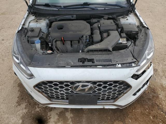 5NPE34AF2KH754580 - 2019 HYUNDAI SONATA LIMITED WHITE photo 11