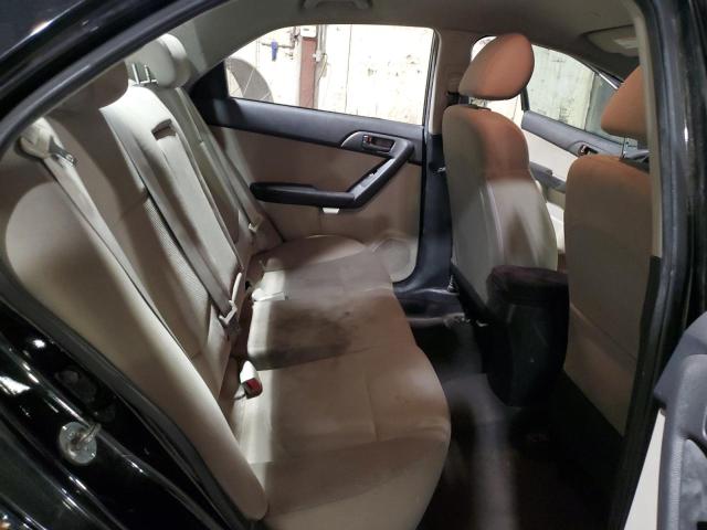 KNAFU4A2XB5326199 - 2011 KIA FORTE EX BLACK photo 10