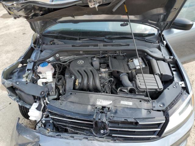 3VW2K7AJ2FM284222 - 2015 VOLKSWAGEN JETTA BASE 灰色 照片 11