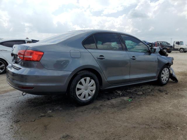 3VW2K7AJ2FM284222 - 2015 VOLKSWAGEN JETTA BASE 灰色 照片 3