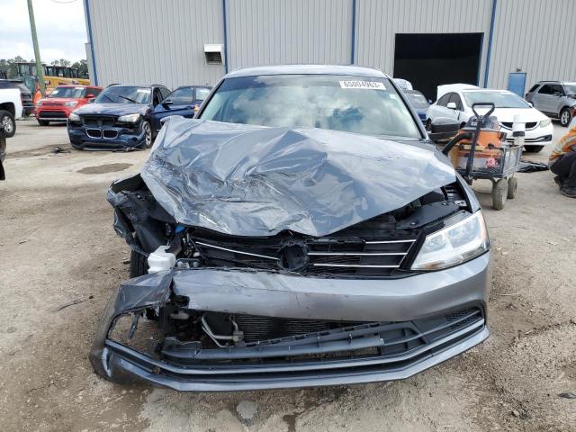 3VW2K7AJ2FM284222 - 2015 VOLKSWAGEN JETTA BASE 灰色 照片 5