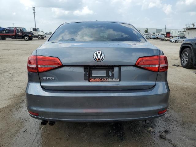 3VW2K7AJ2FM284222 - 2015 VOLKSWAGEN JETTA BASE 灰色 照片 6