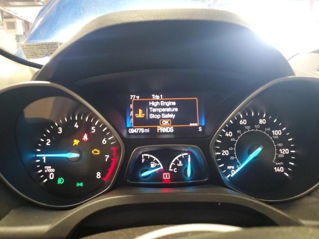 1FMCU0GD5HUD49116 - 2017 FORD ESCAPE SE BLUE photo 9