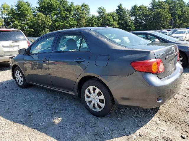 2T1BU40E09C181359 - 2009 TOYOTA COROLLA BASE GRAY photo 2