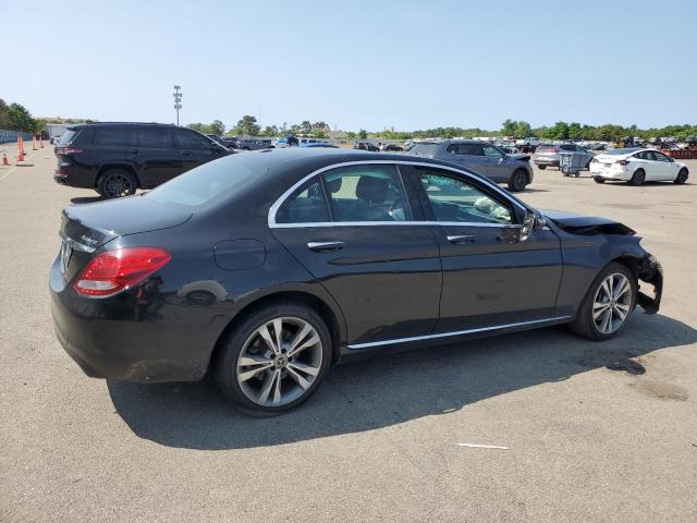 55SWF4KB4JU273054 - 2018 MERCEDES-BENZ C 300 4MATIC BLACK photo 3