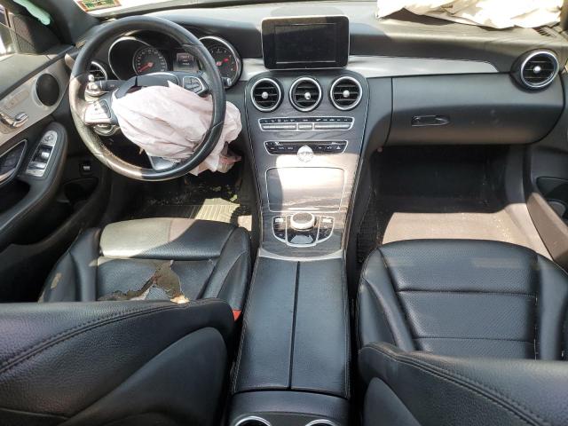 55SWF4KB4JU273054 - 2018 MERCEDES-BENZ C 300 4MATIC BLACK photo 8