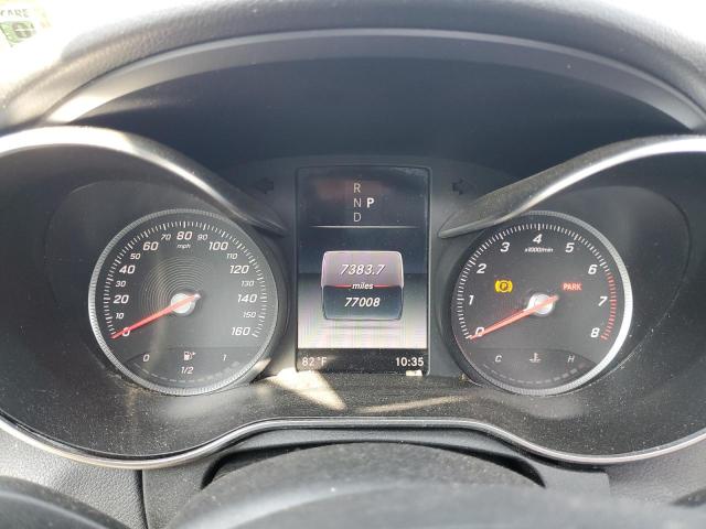 55SWF4KB4JU273054 - 2018 MERCEDES-BENZ C 300 4MATIC BLACK photo 9