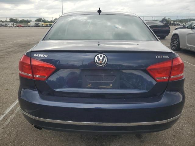 1VWCT7A31EC067991 - 2014 VOLKSWAGEN PASSAT SEL BLUE photo 6