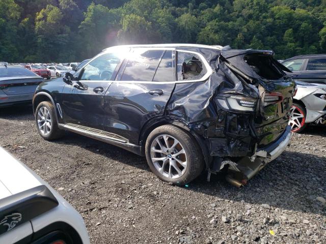 5UXCR6C02N9M99631 - 2022 BMW X5 XDRIVE40I BLACK photo 2