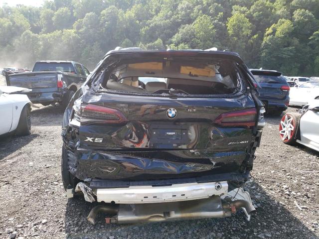 5UXCR6C02N9M99631 - 2022 BMW X5 XDRIVE40I BLACK photo 6