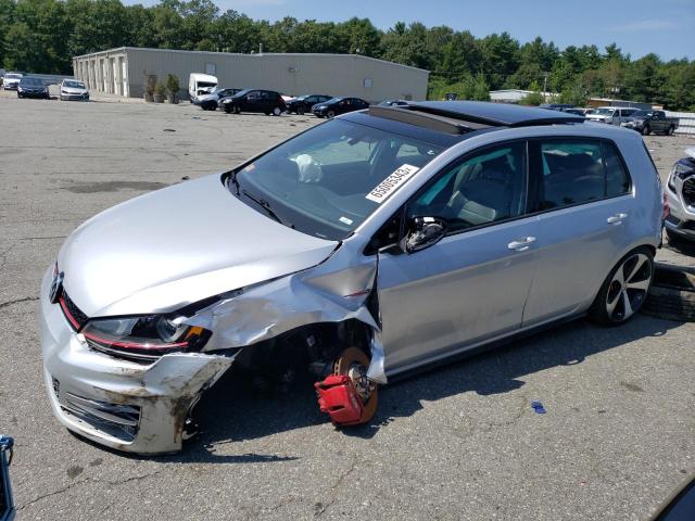 3VW447AU8HM037562 - 2017 VOLKSWAGEN GTI S/SE SILVER photo 1