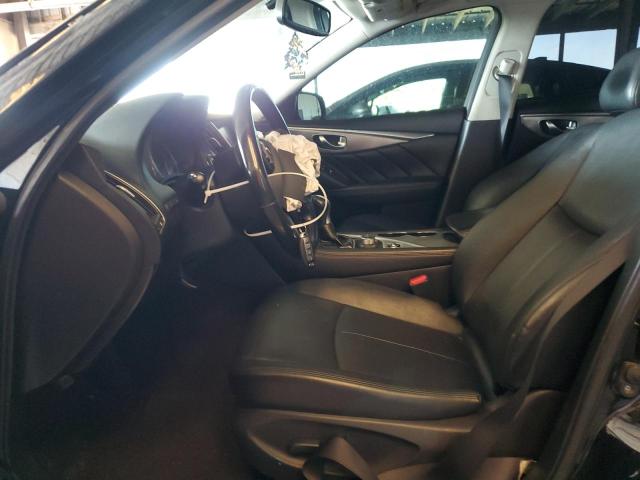 JN1BV7AP4FM347382 - 2015 INFINITI Q50 BASE შავი ფოტო 7