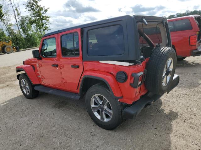 1C4HJXEN8MW758331 - 2021 JEEP WRANGLER U SAHARA RED photo 2