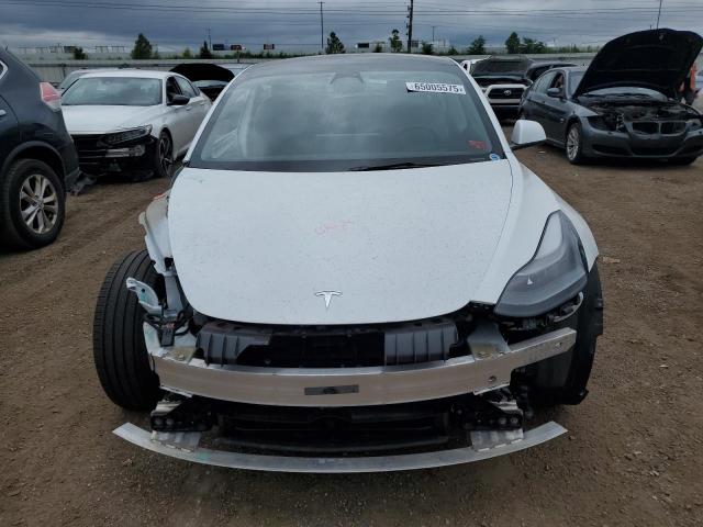5YJ3E1EA9PF570614 - 2023 TESLA MODEL 3 白色 照片 5