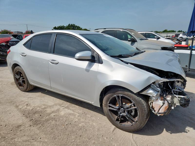 5YFBURHE0FP197171 - 2015 TOYOTA COROLLA L GRAY photo 4