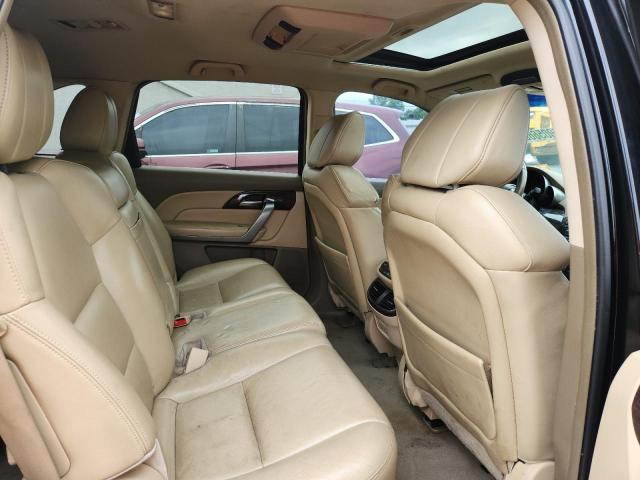 2HNYD2H47AH501761 - 2010 ACURA MDX TECHNOLOGY შავი ფოტო 11