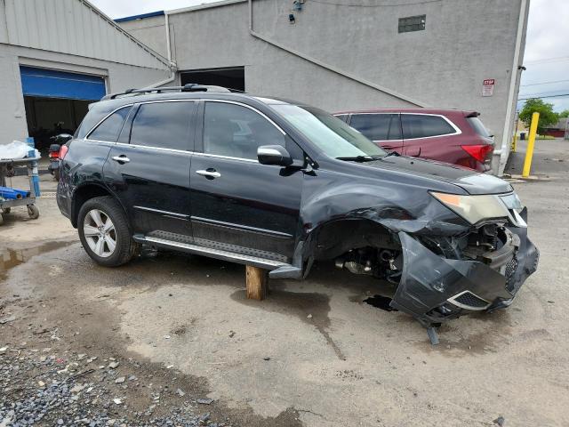 2HNYD2H47AH501761 - 2010 ACURA MDX TECHNOLOGY შავი ფოტო 4