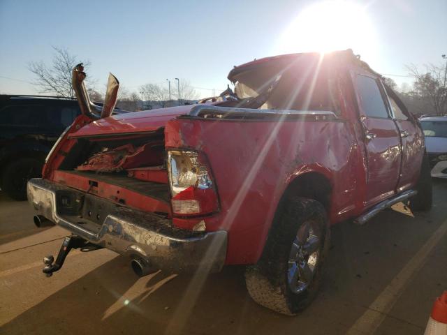 1C6RR7TT3KS576756 - 2019 RAM 1500 CLASS SLT 红色 照片 4