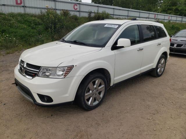 3C4PDCDG0DT730950 - 2013 DODGE JOURNEY CREW WHITE photo 1