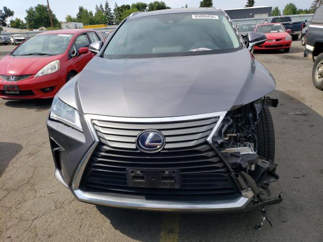 2T2BGMCA2KC038351 - 2019 LEXUS RX 450H BASE GRAY photo 5