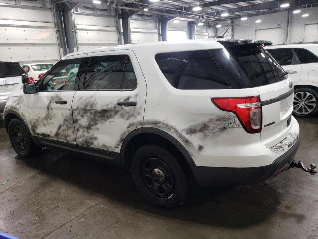 1FM5K8AR1EGC08278 - 2014 FORD EXPLORER POLICE INTERCEPTOR 白色 照片 2