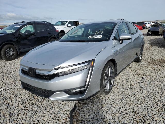 JHMZC5F30JC012337 - 2018 HONDA CLARITY TOURING SILVER photo 2