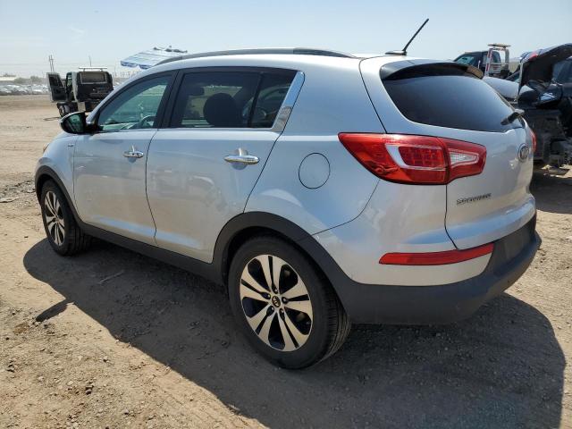 KNDPCCA26B7080180 - 2011 KIA SPORTAGE EX SILVER photo 2