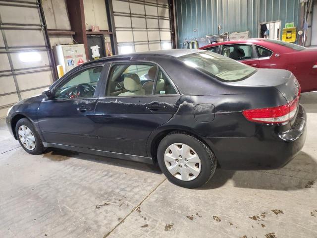1HGCM56343A013849 - 2003 HONDA ACCORD LX BLACK photo 2