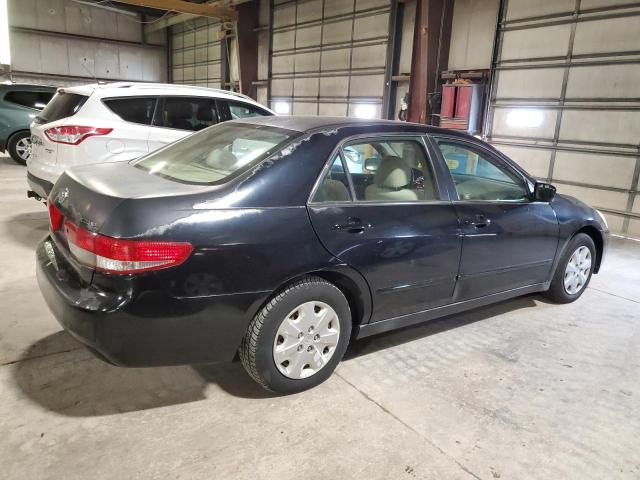 1HGCM56343A013849 - 2003 HONDA ACCORD LX BLACK photo 3