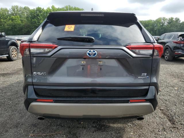 JTM16RFV9NJ022235 - 2022 TOYOTA RAV4 SE GRAY photo 6
