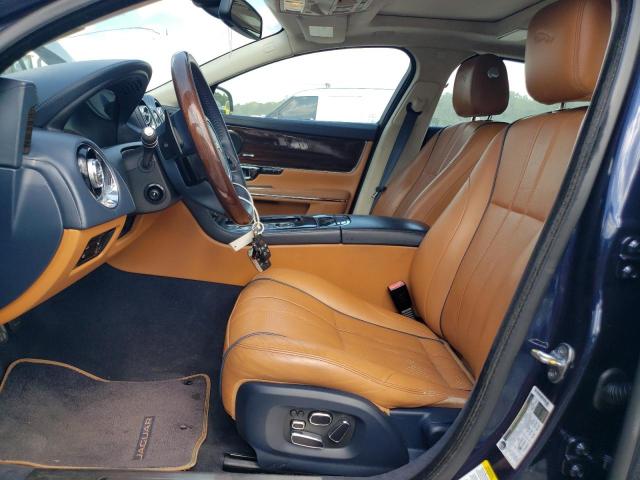 SAJWJ2GD8E8V63383 - 2014 JAGUAR XJL PORTFOLIO BLUE photo 7