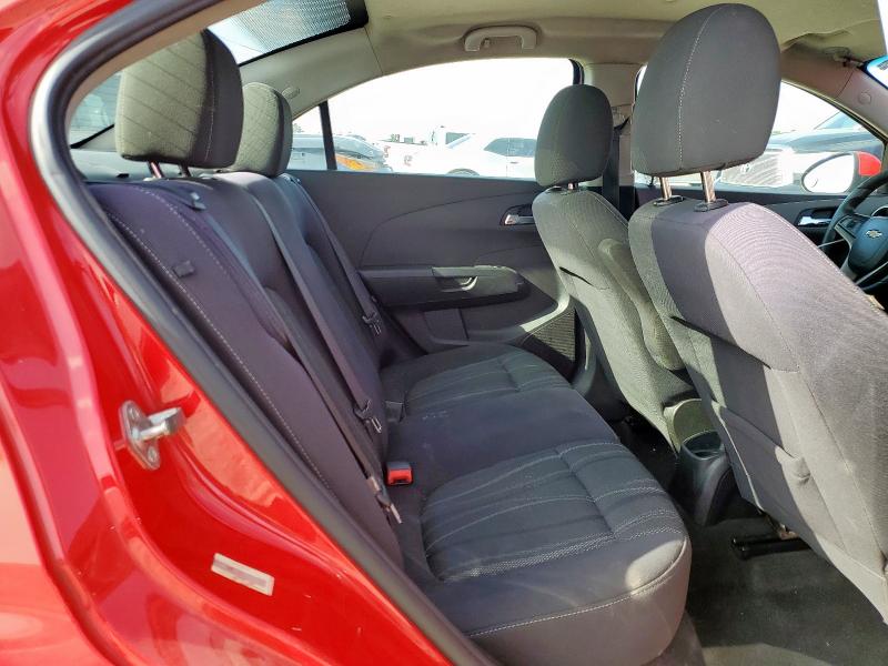 1G1JC5SHXF4156777 - 2015 CHEVROLET SONIC LT RED photo 10