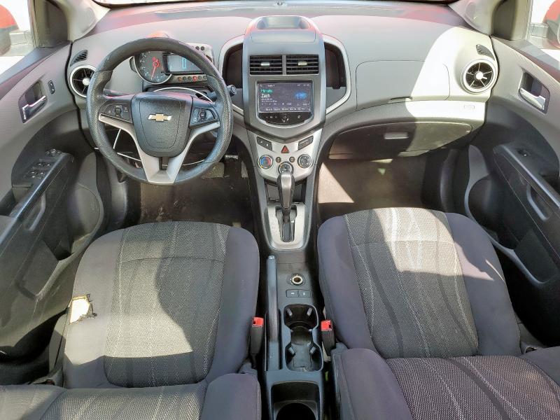 1G1JC5SHXF4156777 - 2015 CHEVROLET SONIC LT RED photo 8