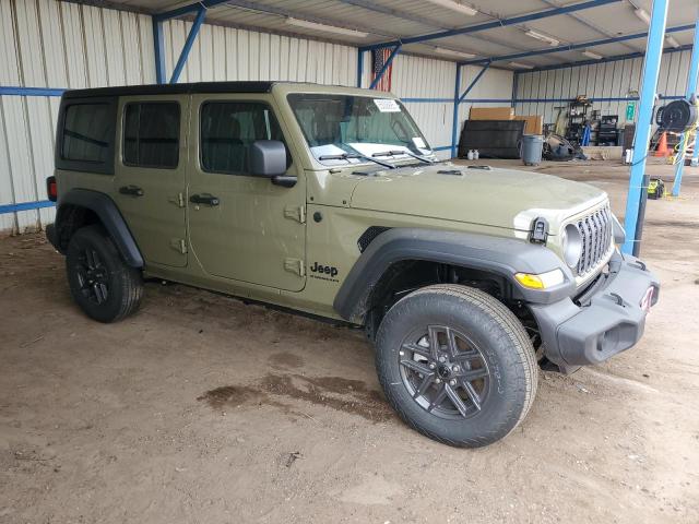 1C4PJXDN2SW521926 - 2025 JEEP WRANGLER SPORT 绿色 照片 4