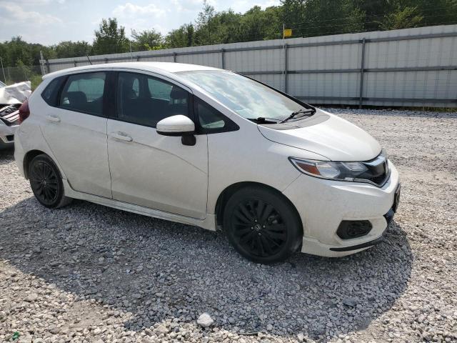 3HGGK5H64JM729679 - 2018 HONDA FIT SPORT WHITE photo 4