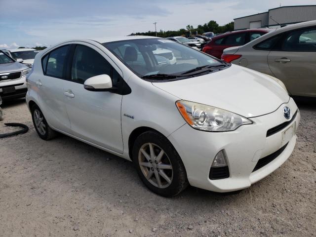 JTDKDTB3XC1012810 - 2012 TOYOTA PRIUS C FO WHITE photo 4