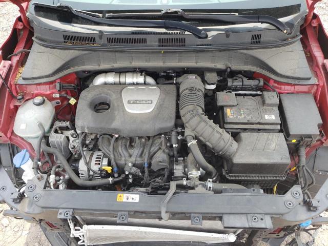 KM8K3CA50MU618845 - 2021 HYUNDAI KONA LIMITED RED photo 11