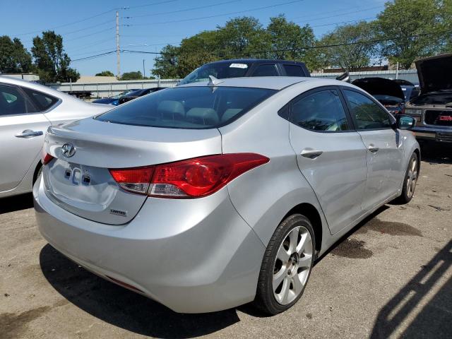 KMHDH4AE8DU690778 - 2013 HYUNDAI ELANTRA GLS SILVER photo 3