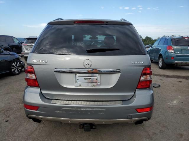 4JGBB8GB1BA720277 - 2011 MERCEDES-BENZ ML 350 4MATIC GRAY photo 6