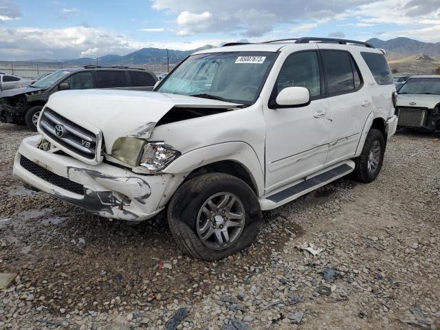 5TDBT48A44S217770 - 2004 TOYOTA SEQUOIA LIMITED WHITE photo 1