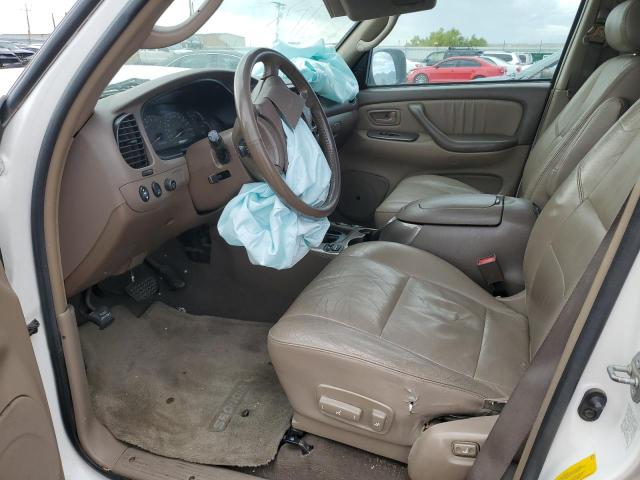 5TDBT48A44S217770 - 2004 TOYOTA SEQUOIA LIMITED WHITE photo 7