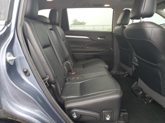 5TDJKRFH1GS506296 - 2016 TOYOTA HIGHLANDER XLE Azul foto 10