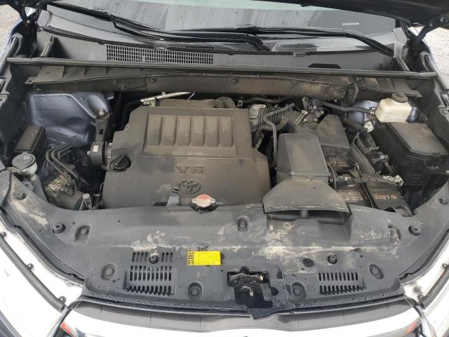 5TDJKRFH1GS506296 - 2016 TOYOTA HIGHLANDER XLE Azul foto 11