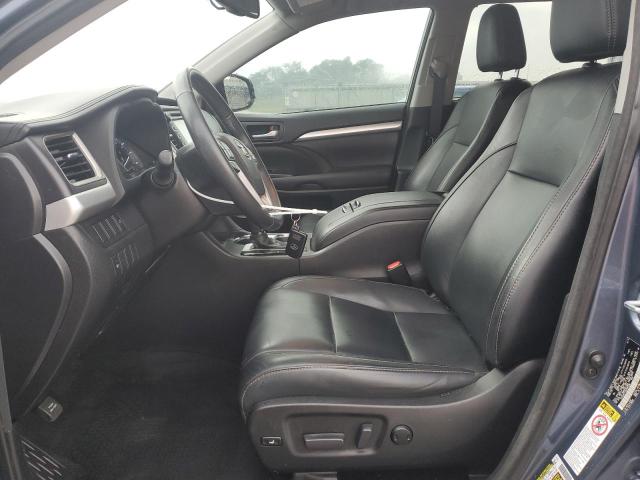 5TDJKRFH1GS506296 - 2016 TOYOTA HIGHLANDER XLE Azul foto 7