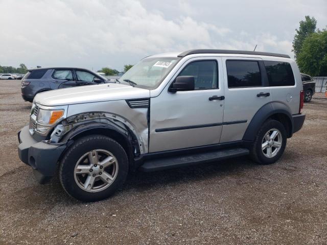 1D8GU28K17W627397 - 2007 DODGE NITRO SXT SILVER photo 1